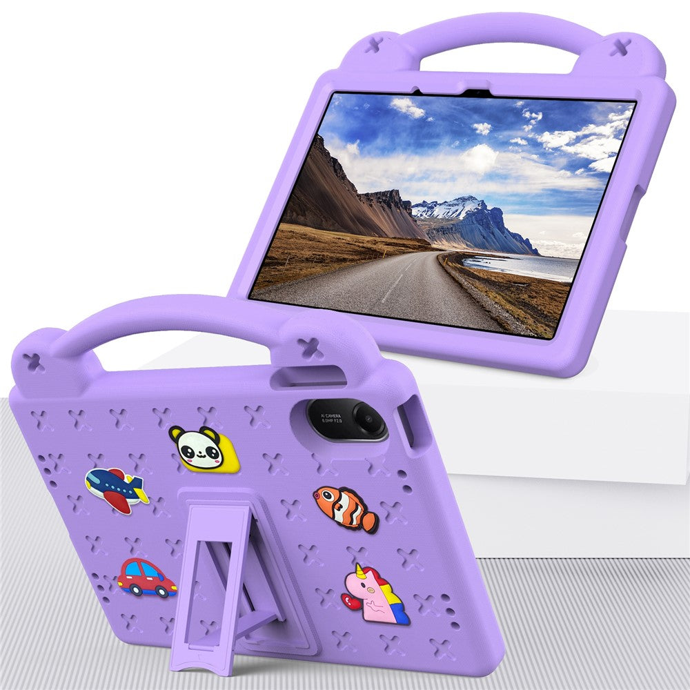 For Xiaomi Redmi Pad 2 11 Case Kids Cartoon Patterns Hand Grip Kickstand Tablet EVA Cover