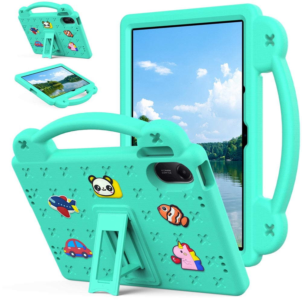 For Xiaomi Redmi Pad 2 11 Case Kids Cartoon Patterns Hand Grip Kickstand Tablet EVA Cover