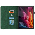 For Lenovo Tab K11 Gen 2 / Idea Tab / Xiaoxin Pad 11 2025 Case Butterfly Flower Imprint PU Leather Tablet Cover with Card Slots