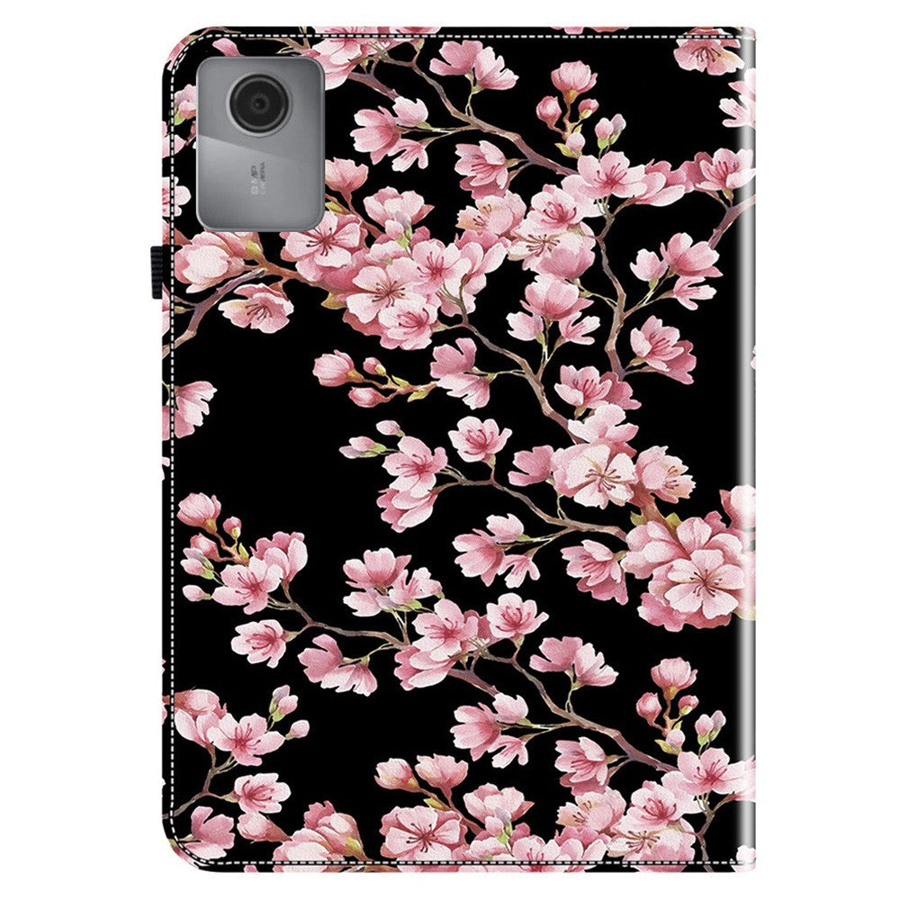 For Lenovo Tab K11 Gen 2 / Idea Tab / Xiaoxin Pad 11 2025 Leather Case Pattern Printed Stand Tablet Cover with Card Slots