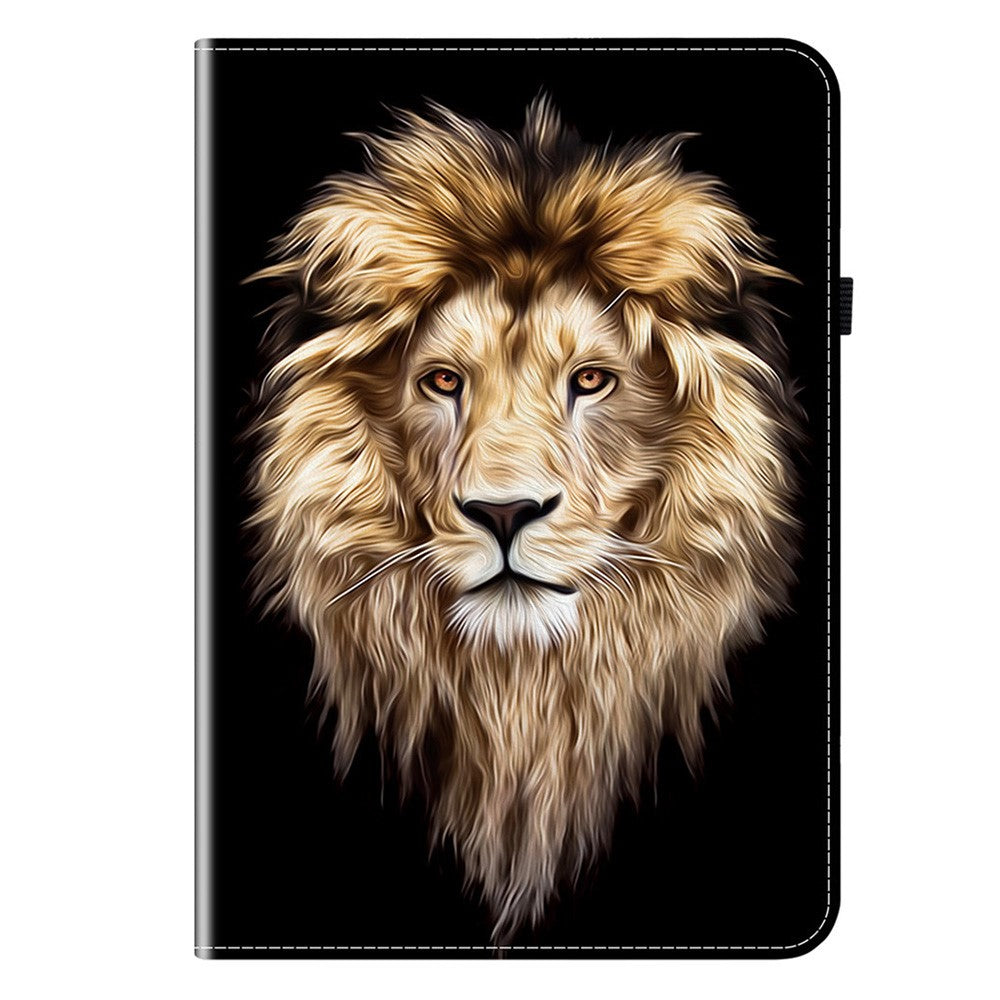 For Lenovo Tab K11 Gen 2 / Idea Tab / Xiaoxin Pad 11 2025 Leather Case Pattern Printed Stand Tablet Cover with Card Slots