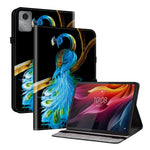 For Lenovo Tab K11 Gen 2 / Idea Tab / Xiaoxin Pad 11 2025 Leather Case Pattern Printed Stand Tablet Cover with Card Slots