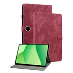 For Oppo Pad SE Case Tiger Imprint Anti-Scratch PU Leather Tablet Cover