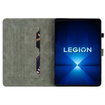 For Lenovo Legion Y700 Gen 4 Case Tiger Imprint Anti-Scratch PU Leather Tablet Cover