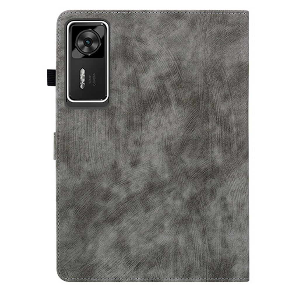 For Lenovo Legion Y700 Gen 4 Case Tiger Imprint Anti-Scratch PU Leather Tablet Cover