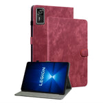 For Lenovo Legion Y700 Gen 4 Case Tiger Imprint Anti-Scratch PU Leather Tablet Cover
