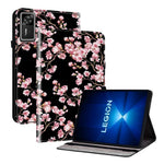 For Lenovo Legion Y700 Gen 4 Leather Case Pattern Printed Stand Tablet Cover with Card Slots