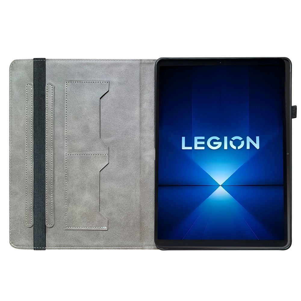 For Lenovo Legion Y700 Gen 4 Leather Case Pattern Printed Stand Tablet Cover with Card Slots