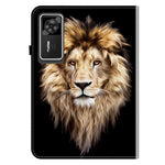For Lenovo Legion Y700 Gen 4 Leather Case Pattern Printed Stand Tablet Cover with Card Slots
