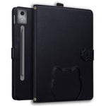 For Lenovo Xiaoxin Pad Pro 12.7 (2025) Case 3D Effect Cat Pattern Leather Stand Tablet Cover with Wallet, Stylus Holder