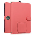 For OnePlus Pad Pro / Pad 2 Case 3D Effect Cat Pattern Leather Stand Tablet Cover with Wallet, Stylus Holder
