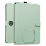 For OnePlus Pad Pro / Pad 2 Case 3D Effect Cat Pattern Leather Stand Tablet Cover with Wallet, Stylus Holder