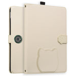 For OnePlus Pad Pro / Pad 2 Case 3D Effect Cat Pattern Leather Stand Tablet Cover with Wallet, Stylus Holder