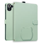 For Xiaomi Redmi Pad 8.8 2025 Case 3D Effect Cat Pattern Leather Stand Tablet Cover with Wallet, Stylus Holder