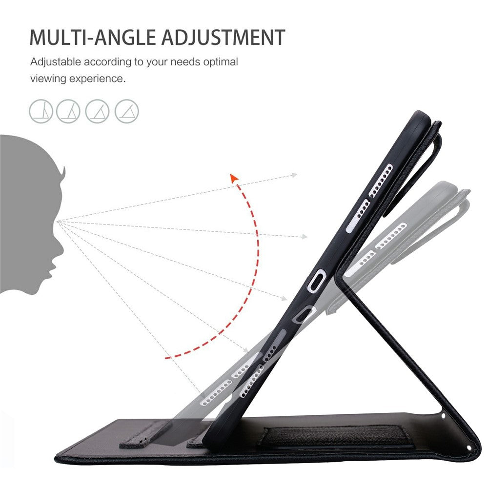 Wallet Case for Samsung Galaxy Tab S10+ / S9 FE+ / S9+ / S8+ Leather Stand Tablet Cover with Stylus Holder, 3D Effect Cat Pattern