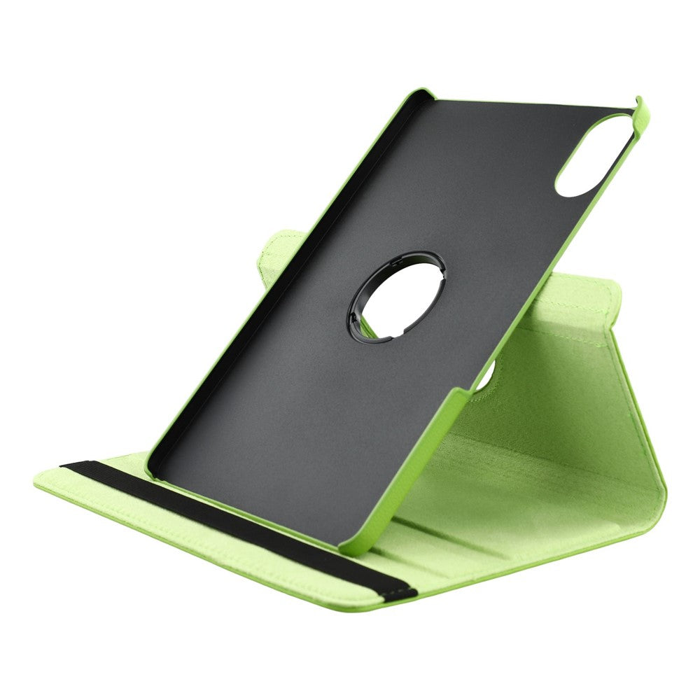 For Xiaomi Redmi Pad 2 11 Case Rotating Stand PU Leather + PC Tablet Cover with Elastic Band