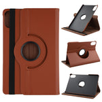 For Xiaomi Redmi Pad 2 11 Case Rotating Stand PU Leather + PC Tablet Cover with Elastic Band