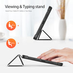 DUX DUCIS For Lenovo Tab K9 Case  Domo Series Tri-fold Stand PU Leather Protective Tablet Cover
