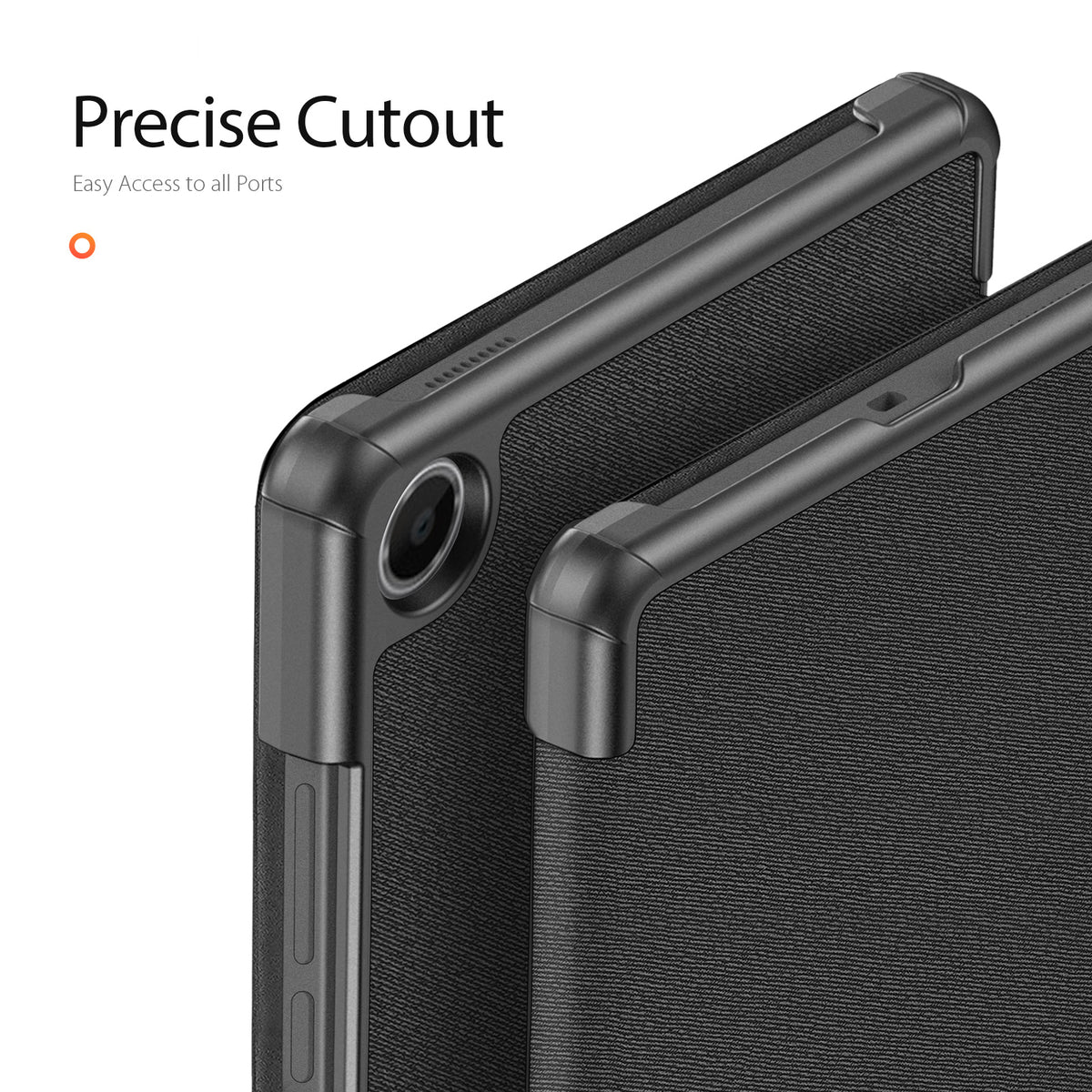 DUX DUCIS For Lenovo Tab K9 Case  Domo Series Tri-fold Stand PU Leather Protective Tablet Cover