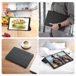 DUX DUCIS For Lenovo Tab K9 Case  Domo Series Tri-fold Stand PU Leather Protective Tablet Cover
