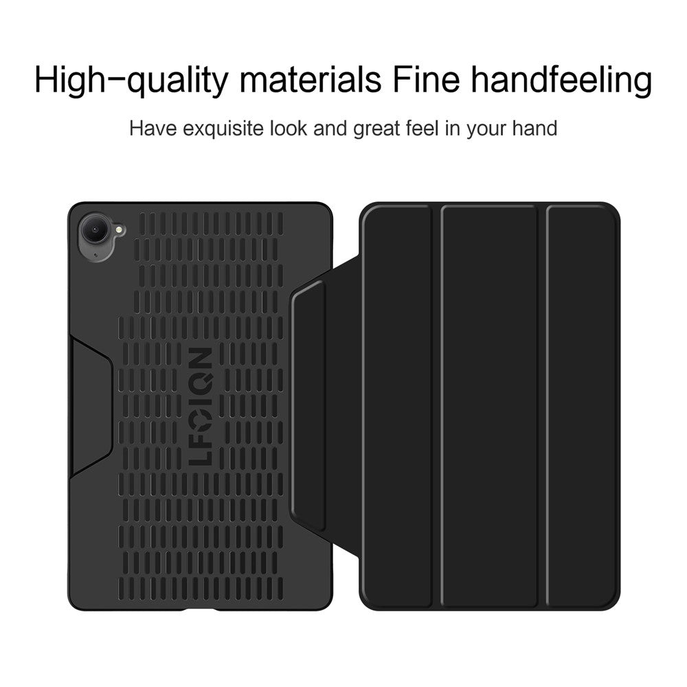 Xiaomi Pad Mini / Redmi K Pad Surfplatta Fodral Trifold Stativ Läder + PC Ihåligt Bakstycke Automatisk väckning / viloläge