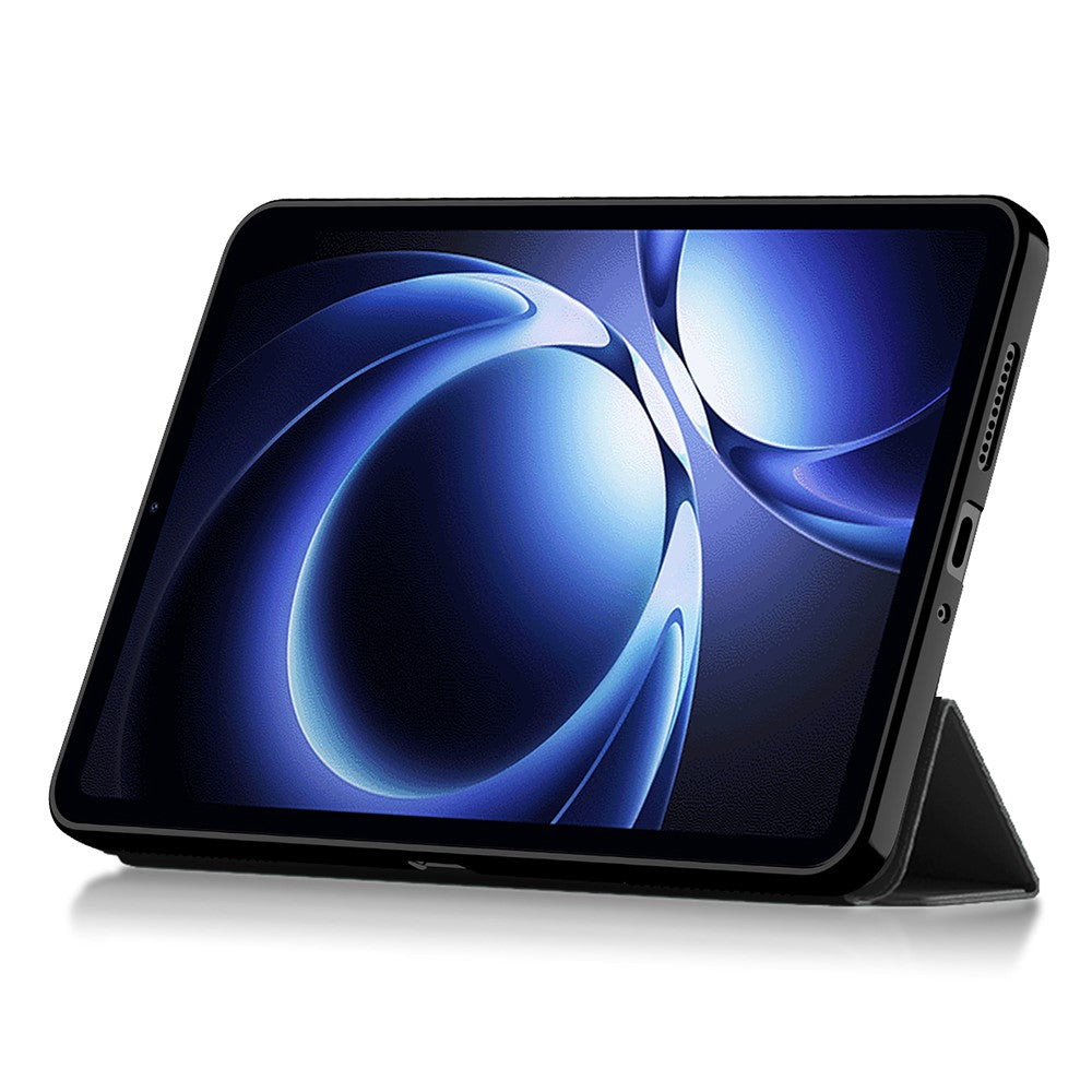For Xiaomi Pad Mini / Redmi K Pad Case PU Leather TPU Back Trifold Stand Tablet Cover