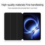 For Xiaomi Pad Mini / Redmi K Pad Case PU Leather TPU Back Trifold Stand Tablet Cover