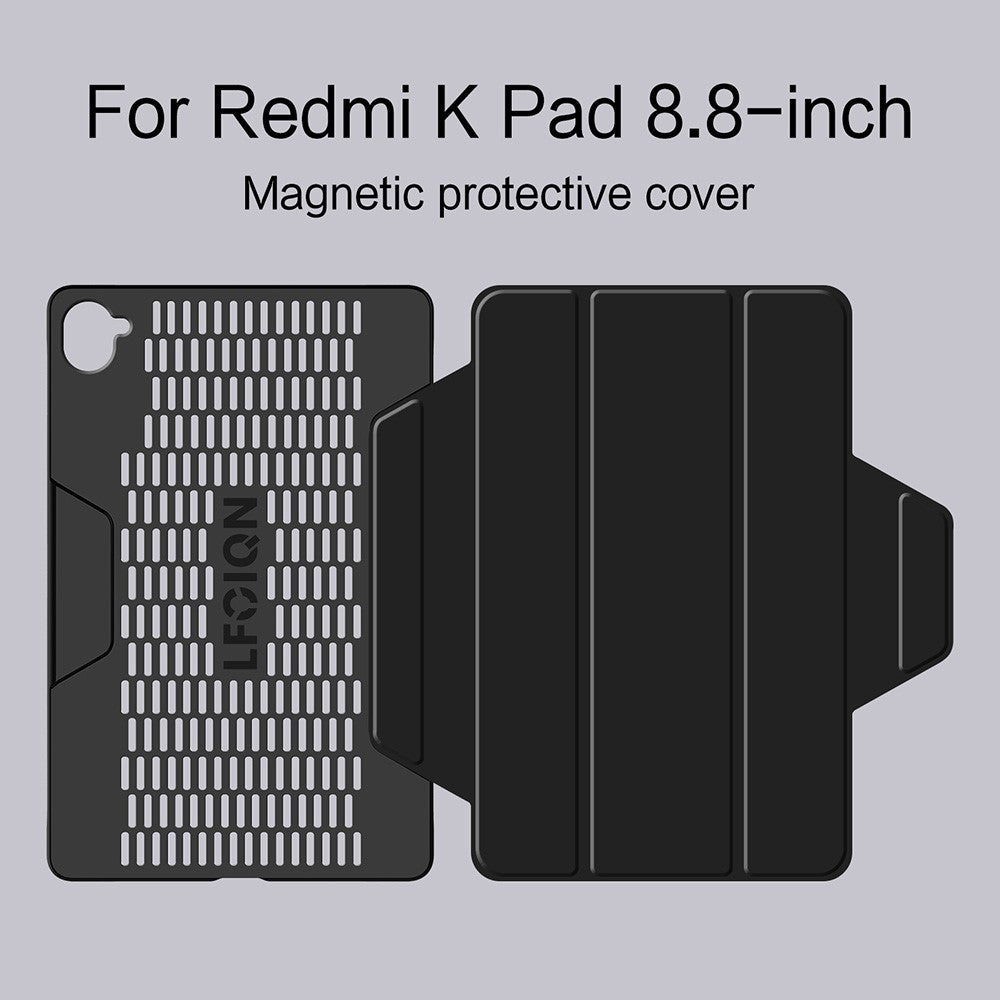 For Xiaomi Pad Mini / Redmi K Pad Case Stand PU Leather Magnetic Detachable Tablet Cover