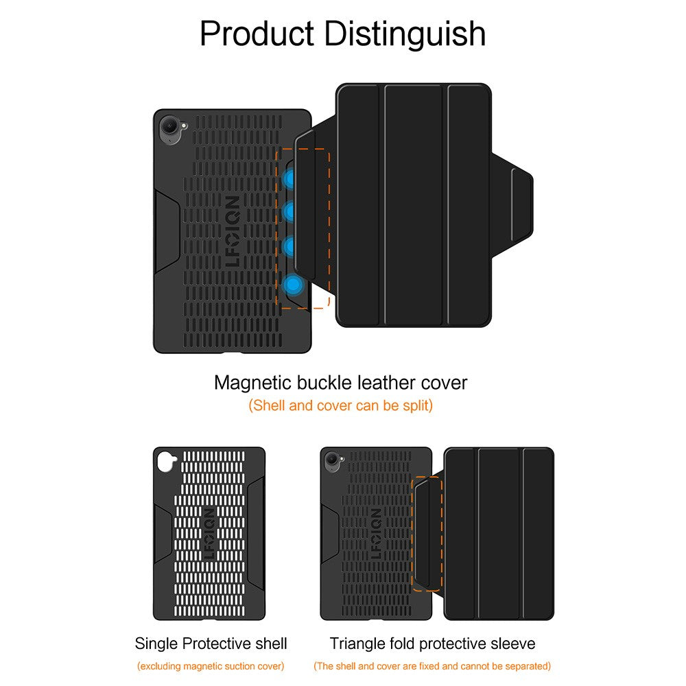 For Xiaomi Pad Mini / Redmi K Pad Case Stand PU Leather Magnetic Detachable Tablet Cover