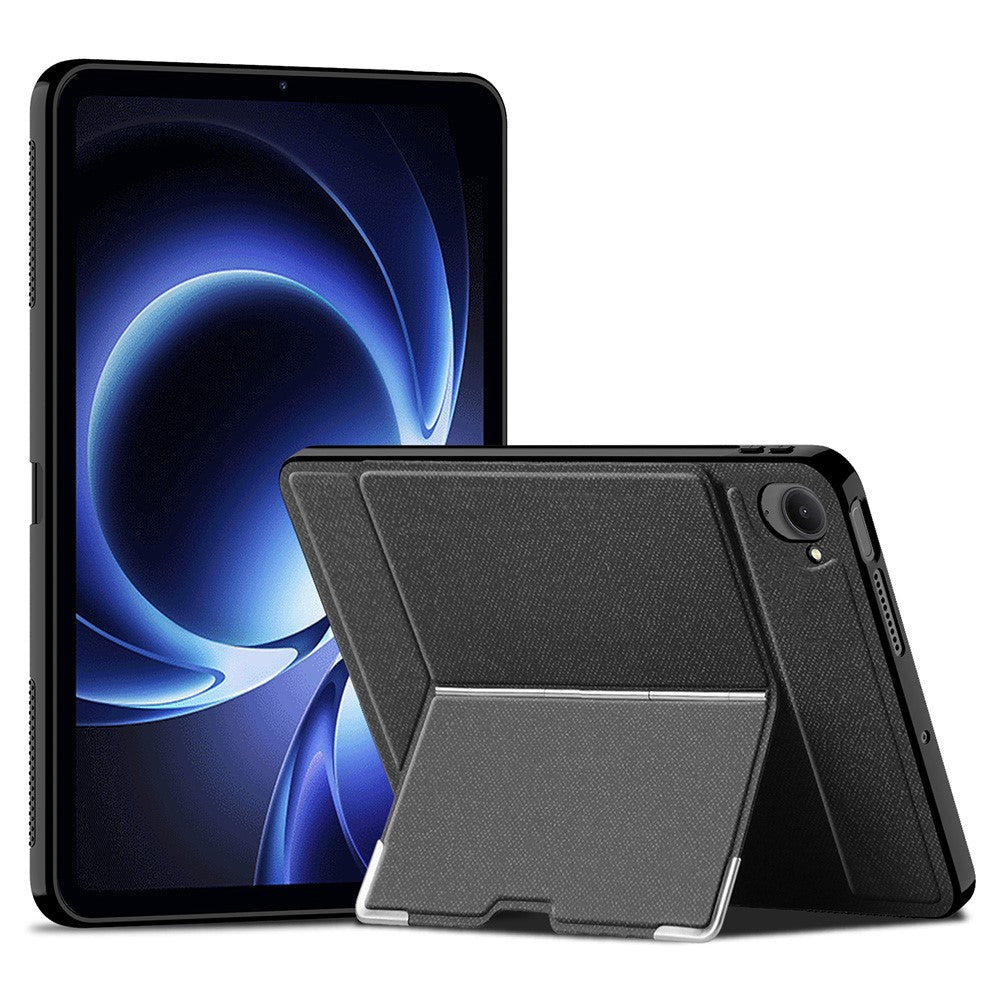 For Xiaomi Pad Mini / Redmi K Pad Case PU + PC Rotating Shaft Kickstand Tablet Cover