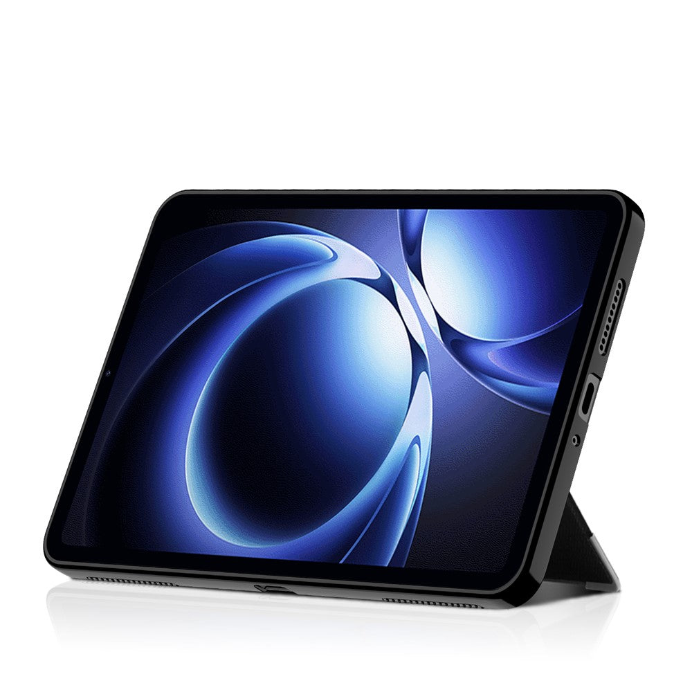 For Xiaomi Pad Mini / Redmi K Pad Case PU + PC Rotating Shaft Kickstand Tablet Cover