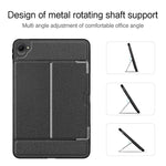 For Xiaomi Pad Mini / Redmi K Pad Case PU + PC Rotating Shaft Kickstand Tablet Cover