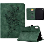 For Xiaomi Redmi Pad 2 11 Case Flower Butterfly Imprinted Card Slots Leather Cover