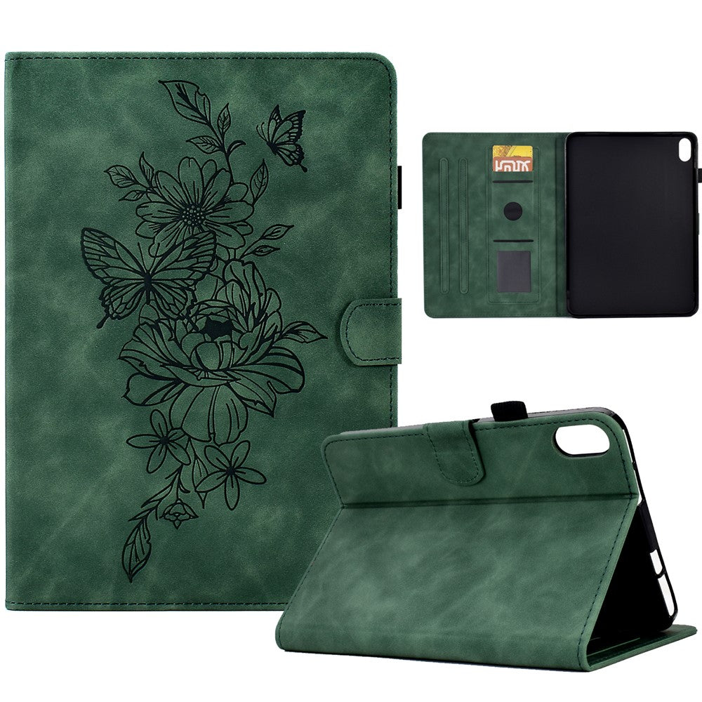 For Xiaomi Redmi Pad 2 11 Case Flower Butterfly Imprinted Card Slots Leather Cover