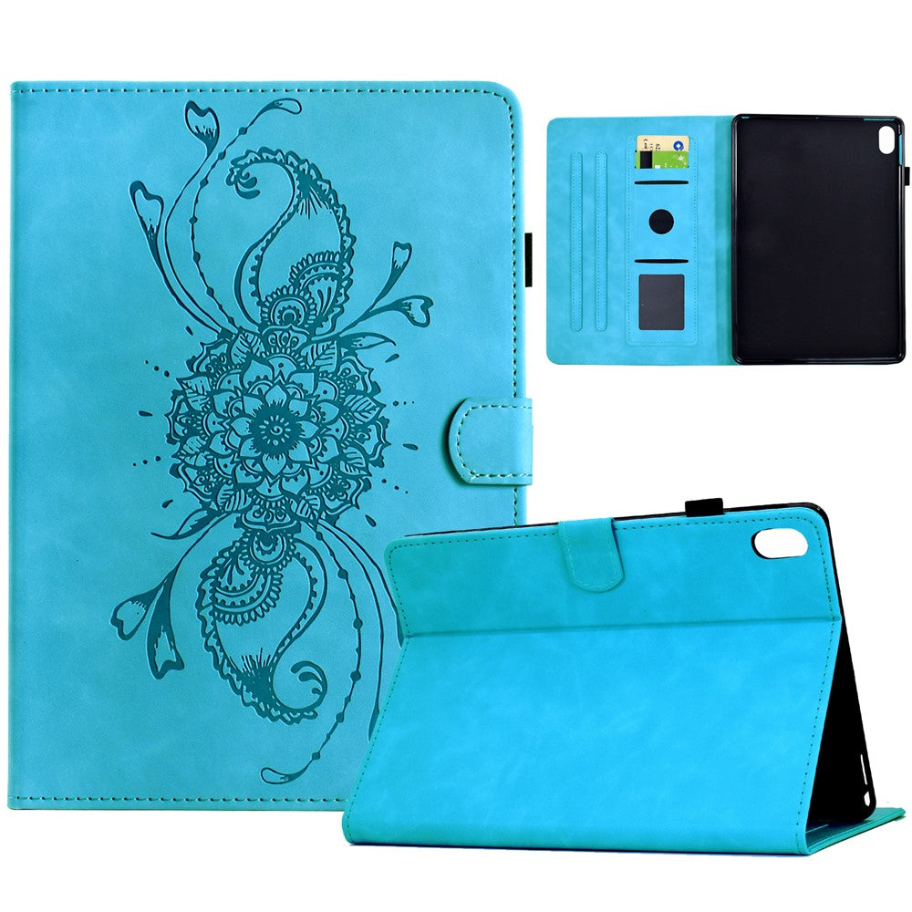 For Xiaomi Redmi Pad 2 11 Case Mandala Imprinted Leather Tablet Cover with Card Slots