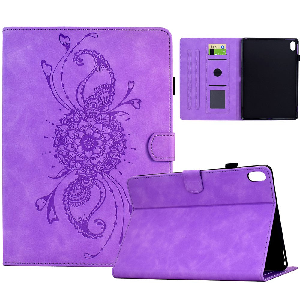 For Xiaomi Redmi Pad 2 11 Case Mandala Imprinted Leather Tablet Cover with Card Slots