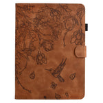 For Xiaomi Redmi Pad 2 11 Case Flower Bird Imprinted Card Holder Leather Tablet Cover