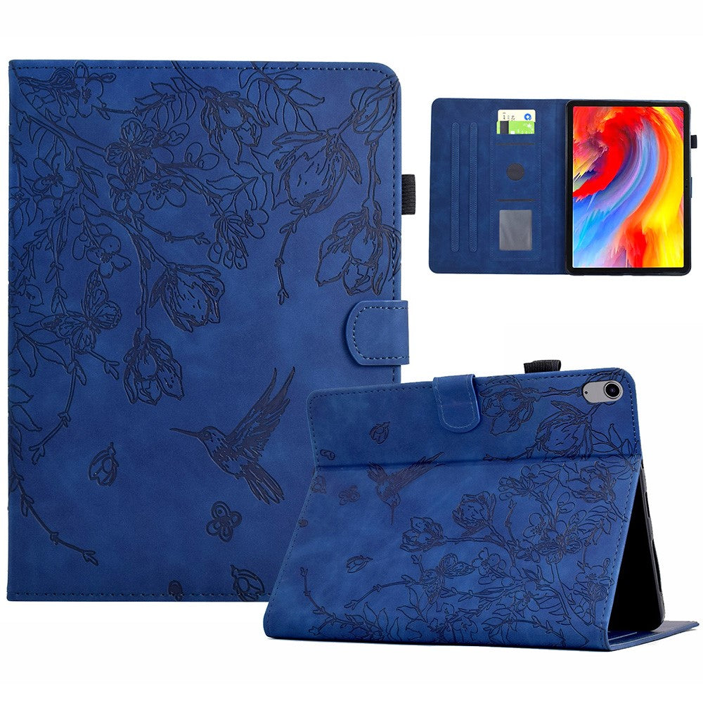 For Xiaomi Redmi Pad 2 11 Case Flower Bird Imprinted Card Holder Leather Tablet Cover