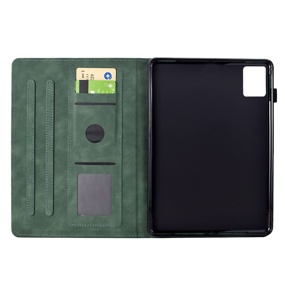 For Lenovo Xiaoxin Pad 11 2025 Case Cats Imprinted PU Leather Card Slots Tablet Cover