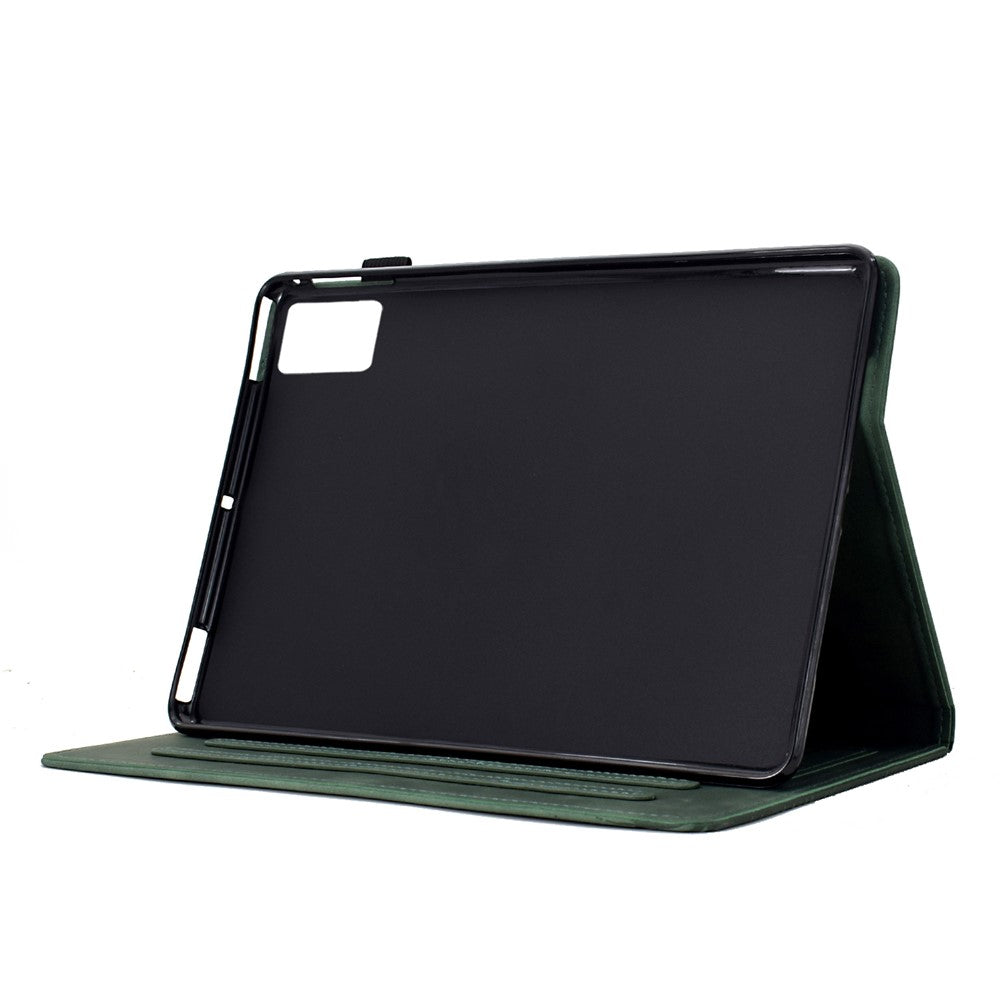 For Lenovo Xiaoxin Pad 11 2025 Case Cats Imprinted PU Leather Card Slots Tablet Cover