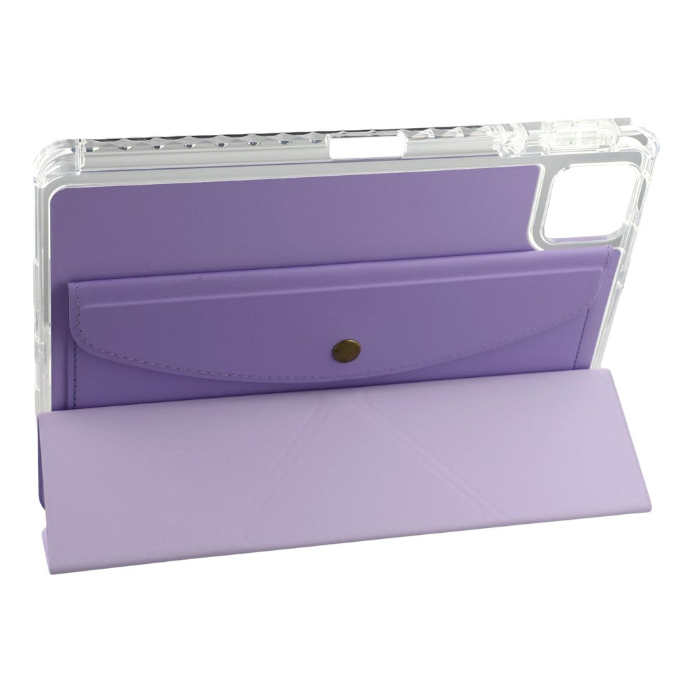 For Xiaomi Pad 7 / Pad 7 Pro Case Origami Stand Wallet PU Leather Tablet Cover with Pencil Slot