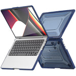 Laptopfodral för MacBook Pro 14 tum (2026) A3427 A3426 / (2025) A3434 A3112 A3185 A3401 / (2024) A2918 A2992 / (2023) A2779 / (2022) / (2021) A2442 PC fram- och bakstycke