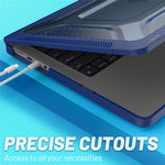 Laptopfodral för MacBook Pro 14 tum (2026) A3427 A3426 / (2025) A3434 A3112 A3185 A3401 / (2024) A2918 A2992 / (2023) A2779 / (2022) / (2021) A2442 PC fram- och bakstycke
