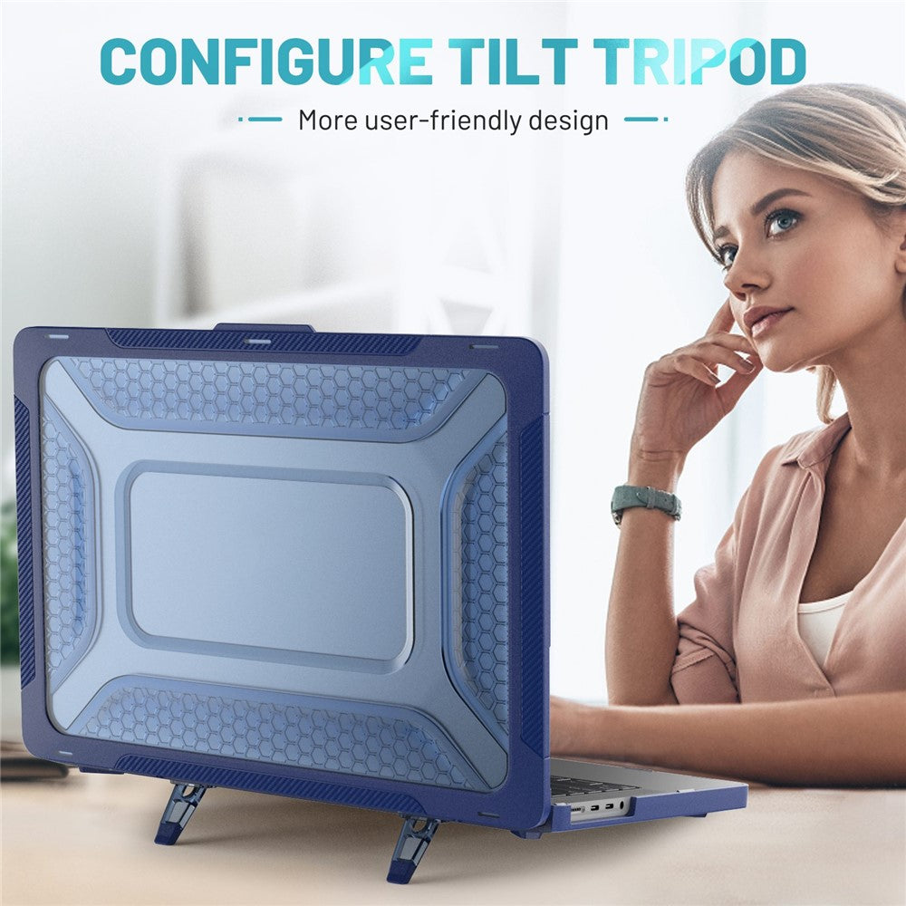 Laptopfodral för MacBook Pro 14 tum (2026) A3427 A3426 / (2025) A3434 A3112 A3185 A3401 / (2024) A2918 A2992 / (2023) A2779 / (2022) / (2021) A2442 PC fram- och bakstycke