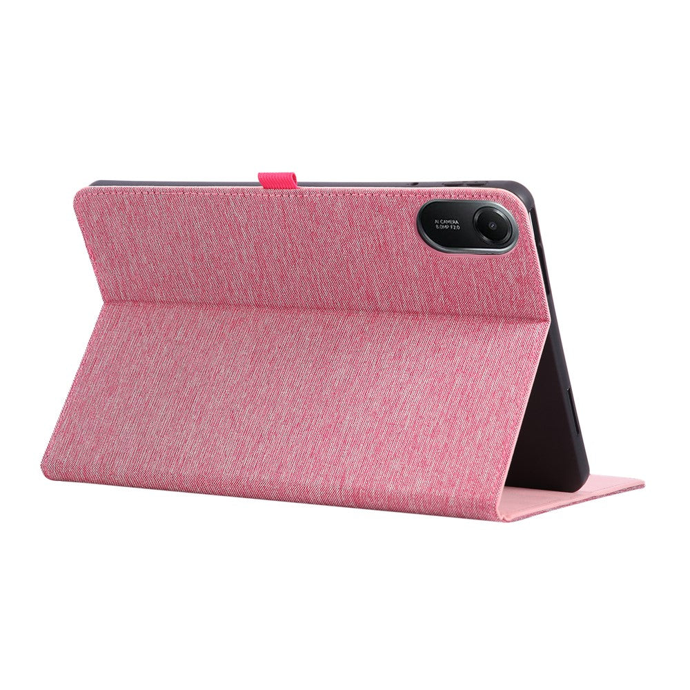 For Xiaomi Redmi Pad 2 11 Case with Stand Card Holder Cloth Texture Leather Tablet Cover