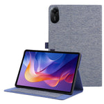 For Xiaomi Redmi Pad 2 11 Case with Stand Card Holder Cloth Texture Leather Tablet Cover