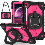 For Samsung Galaxy Tab S10 Lite / S10 FE / S9 FE / S9 Case Silicone + PC Kickstand Tablet Cover
