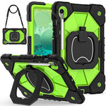 For Samsung Galaxy Tab S10 Lite / S10 FE / S9 FE / S9 Case Silicone + PC Kickstand Tablet Cover