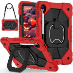 For Samsung Galaxy Tab S10 Lite / S10 FE / S9 FE / S9 Case Silicone + PC Kickstand Tablet Cover