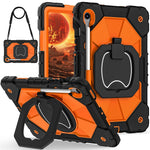 For Samsung Galaxy Tab S10 Lite / S10 FE / S9 FE / S9 Case Silicone + PC Kickstand Tablet Cover